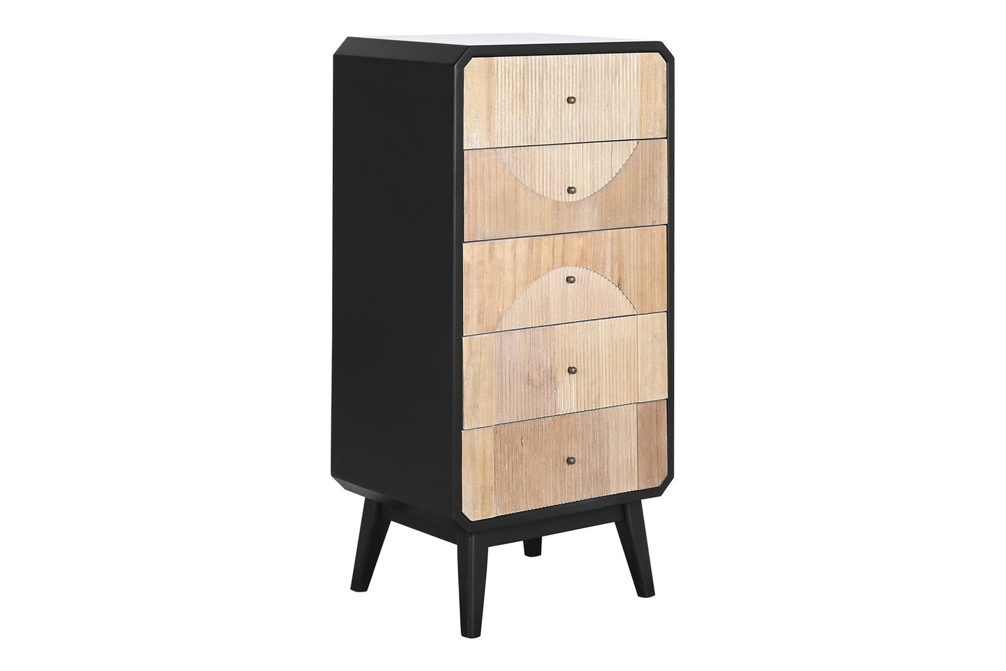 Chifonier madera 48.3*35*100cm negro