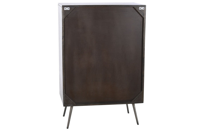 Cajonera mango 70x40x105 marrón oscuro