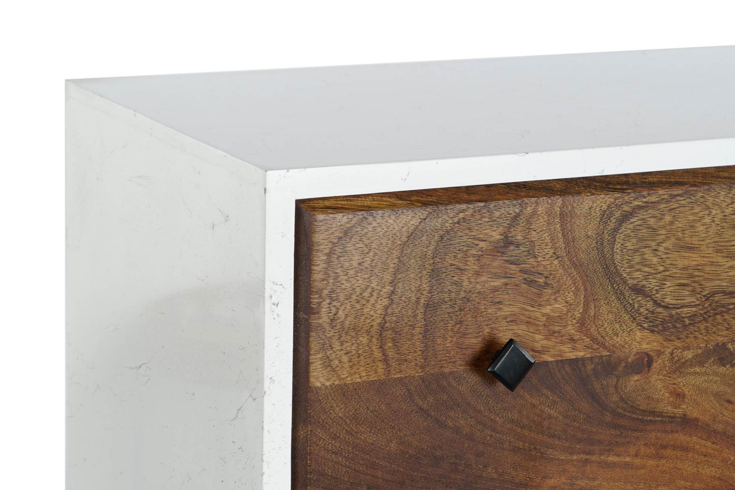 Cajonera mango metal 70*40*105cm blanco