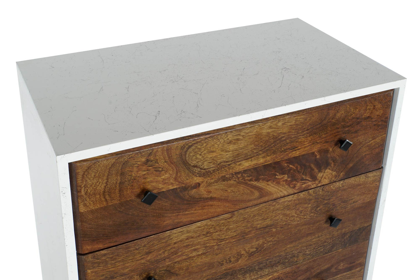 Cajonera mango metal 70*40*105cm blanco