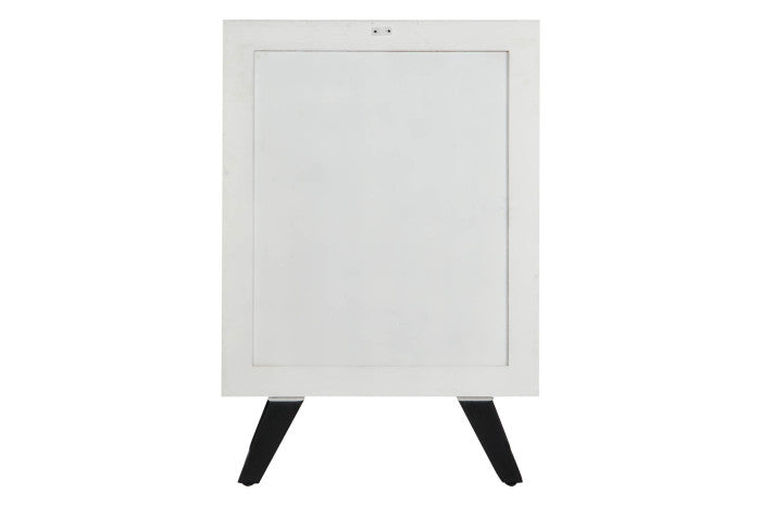Cajonera mango metal 70x40x105 blanco