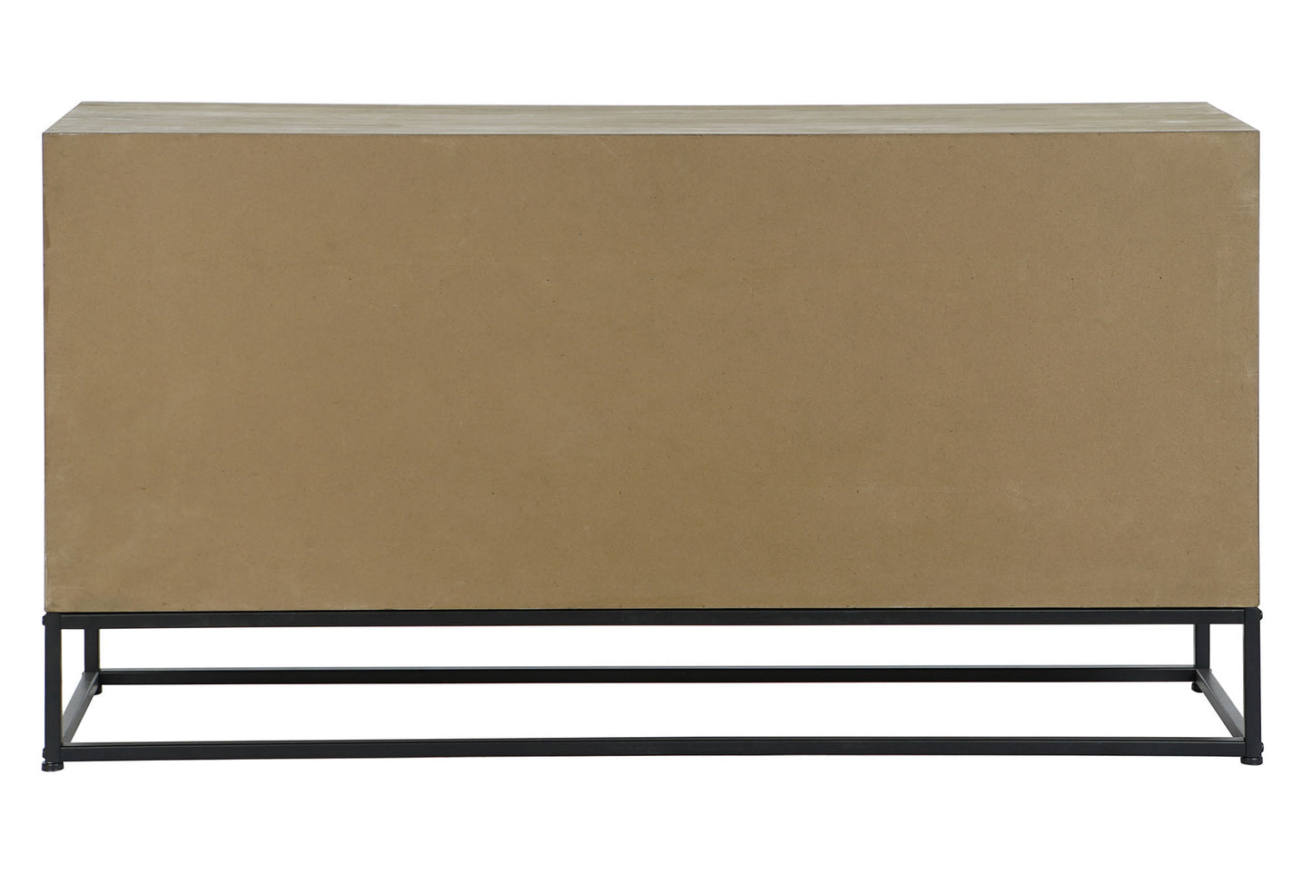 Buffet mdf metal 120*40*64cm natural