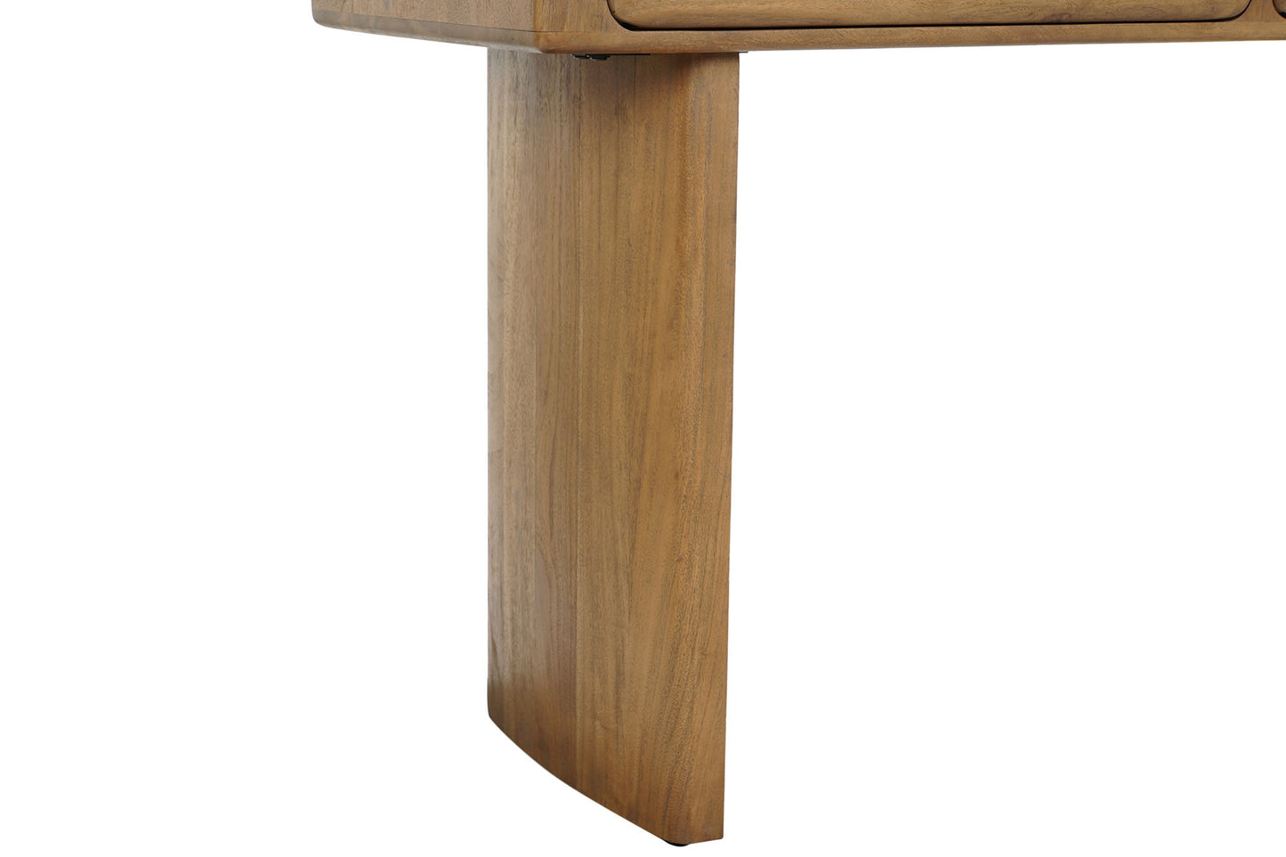Consola acacia 130*47*76cm marron oscuro