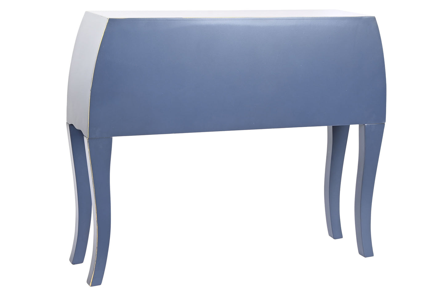 Consola abeto mdf 98*26*80cm oriental azul