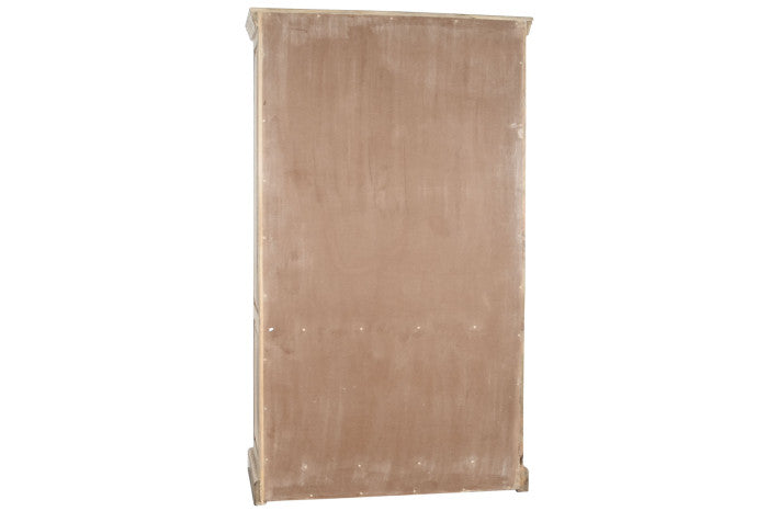 Vitrina madera maciza mango 120x50x205 decapé