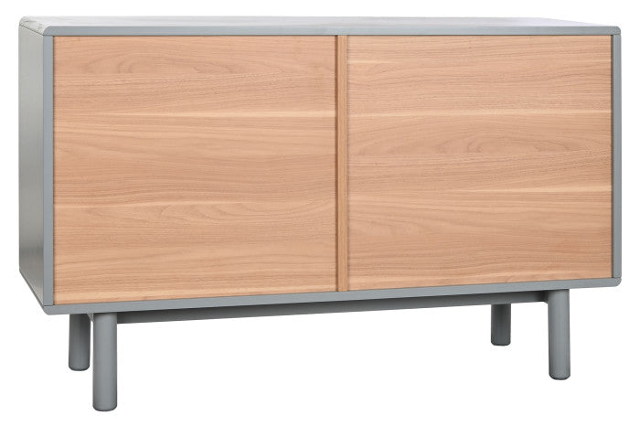 Cómoda MDF PU 120x40x75 gris