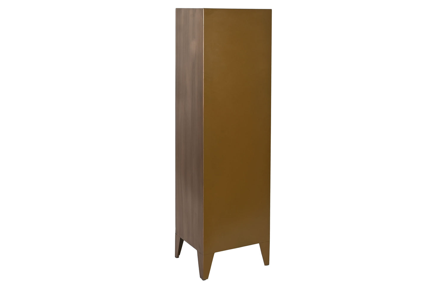 Cajonera metal 40*34*139cm taquilla dorado