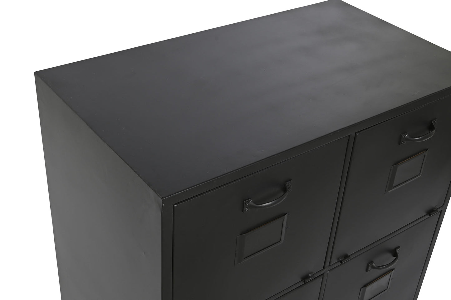 Cajonera metal 75*45*80cm taquilla negro