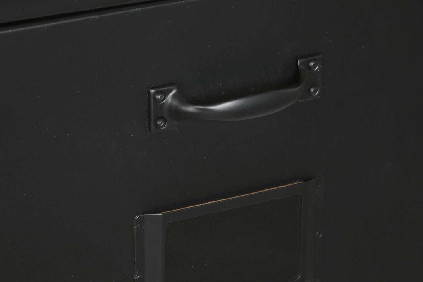 Cajonera metal 75*45*80cm taquilla negro