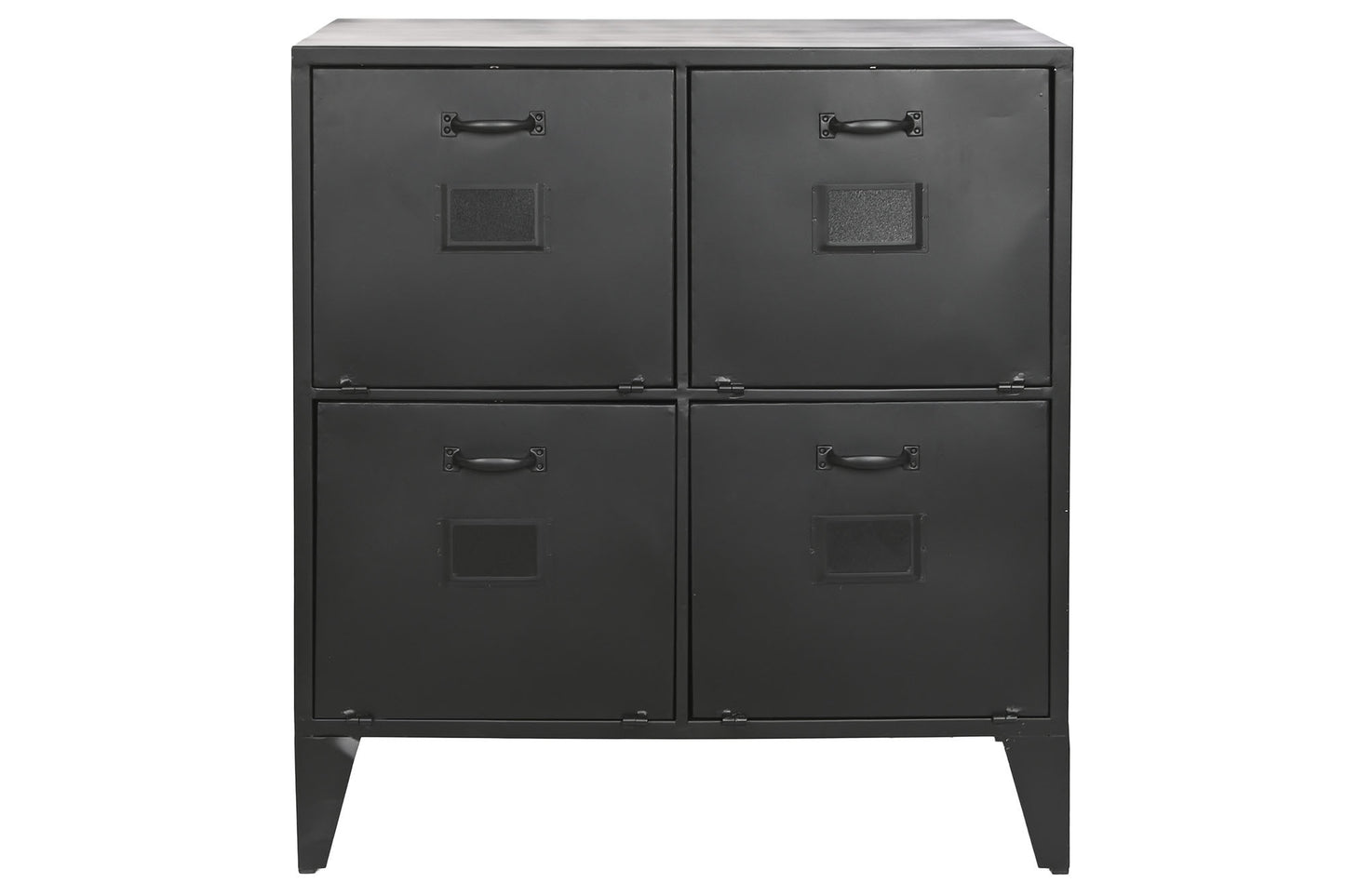 Cajonera metal 75*45*80cm taquilla negro