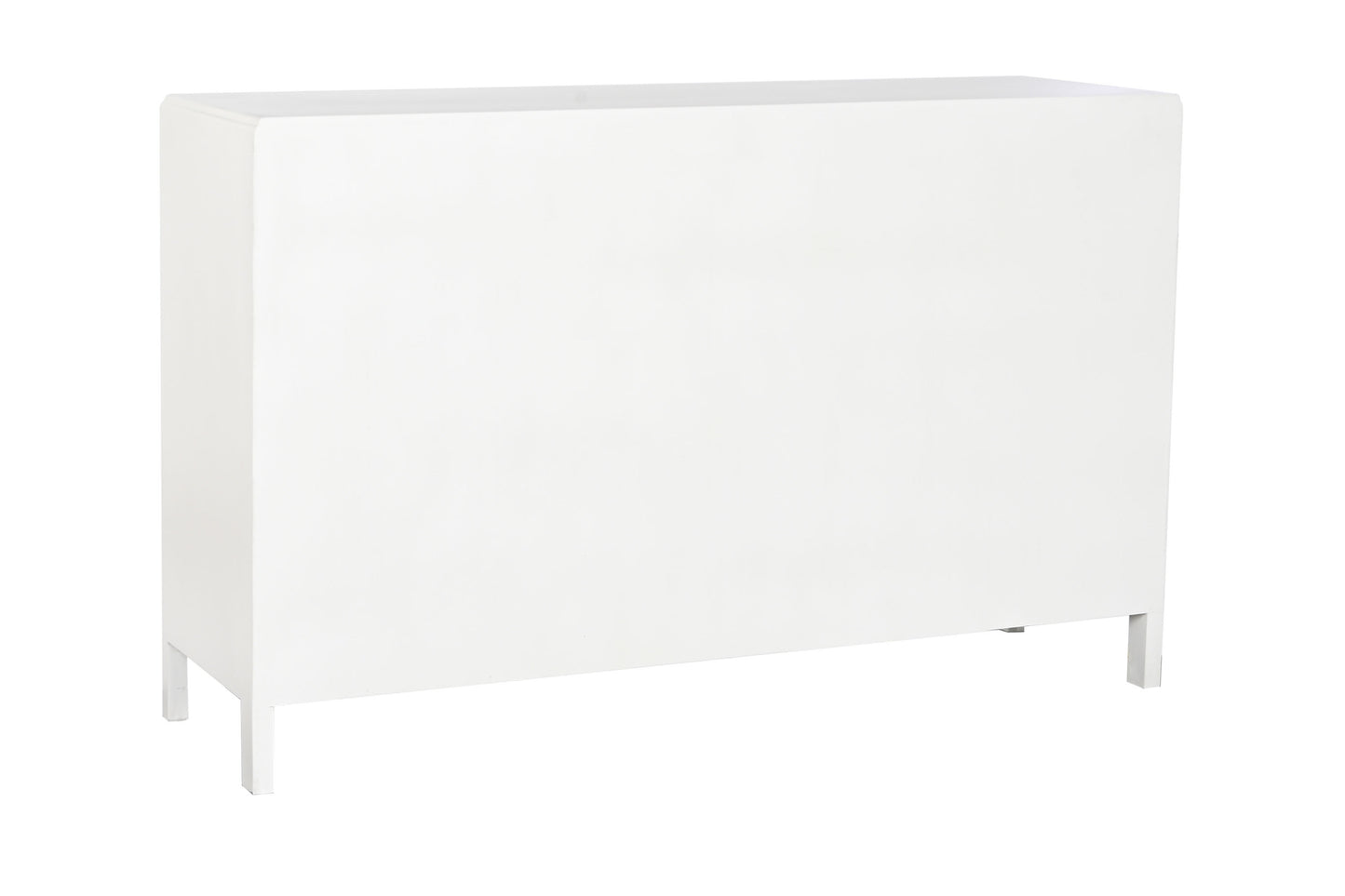 Buffet paulownia cristal 120x36x76cm blanco