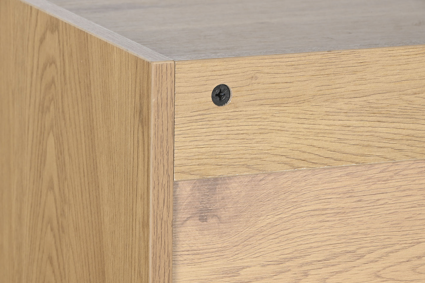 Comoda mdf roble 120*40*80cm natural