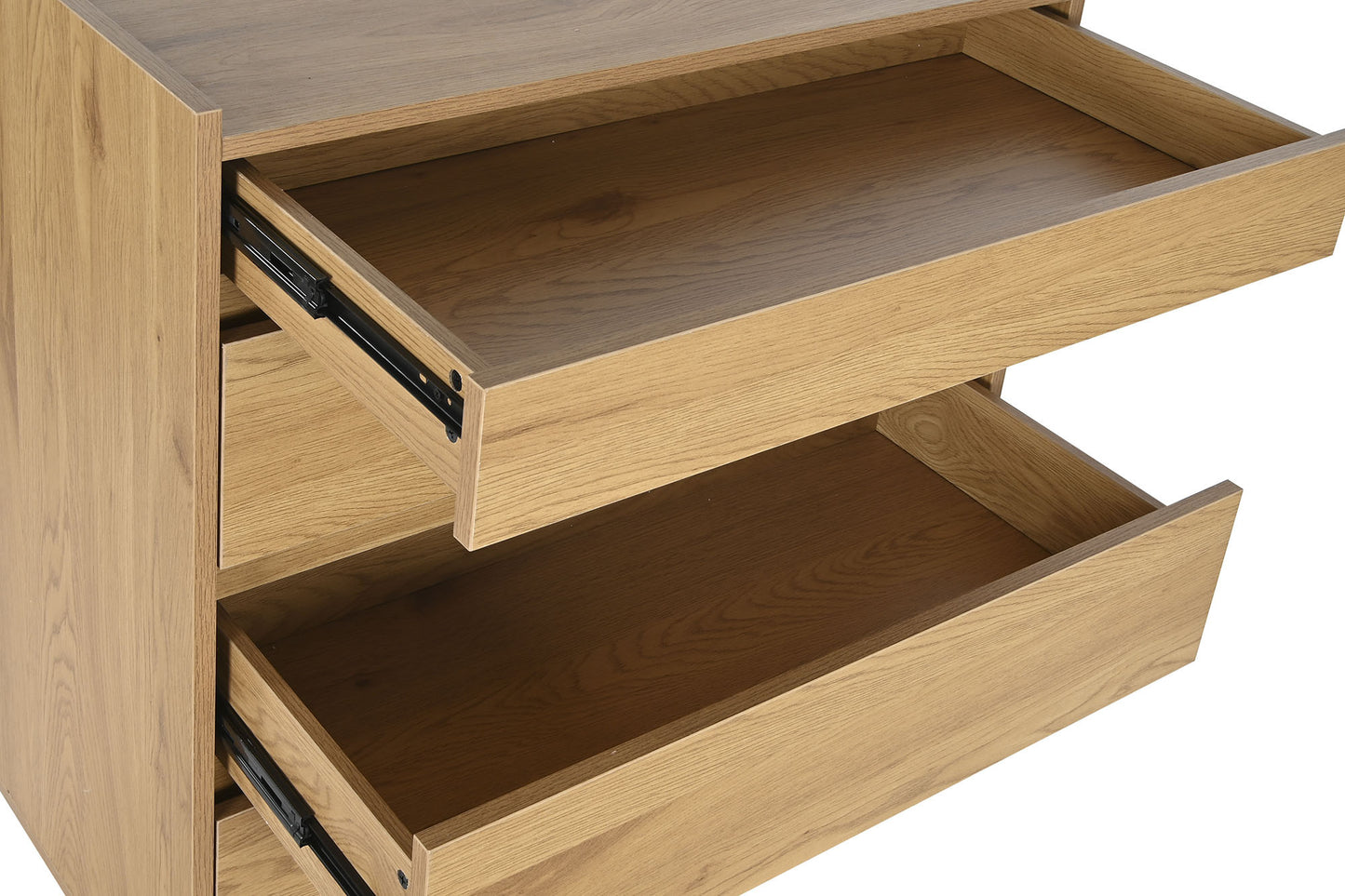 Chifonier mdf roble 75*40*90cm natural