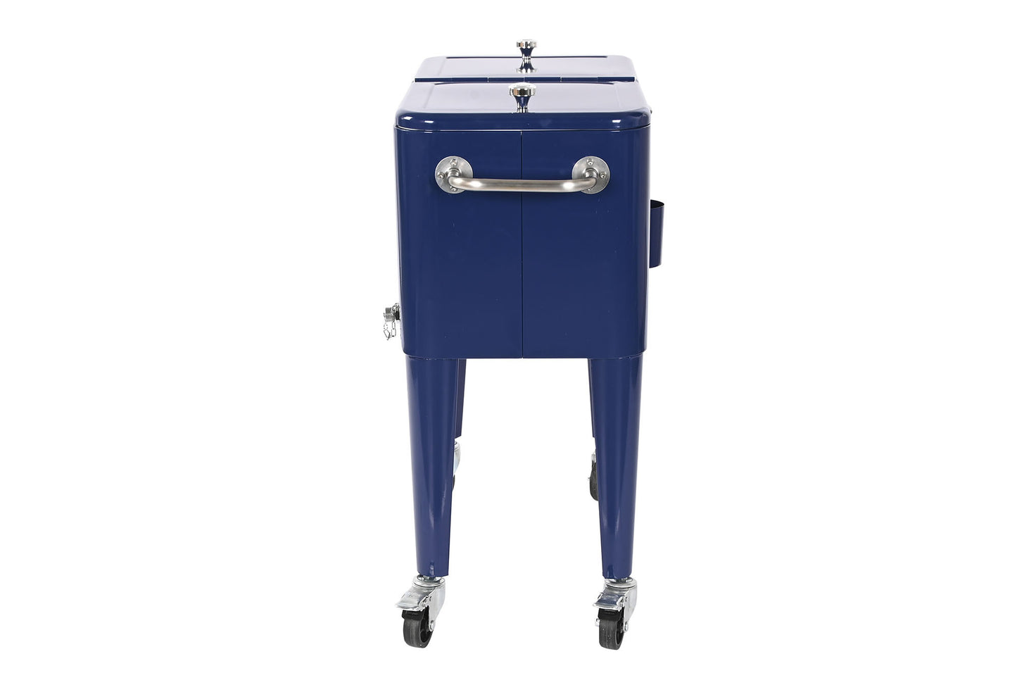 Nevera acero pp 74*43*80cm 56l azul marino