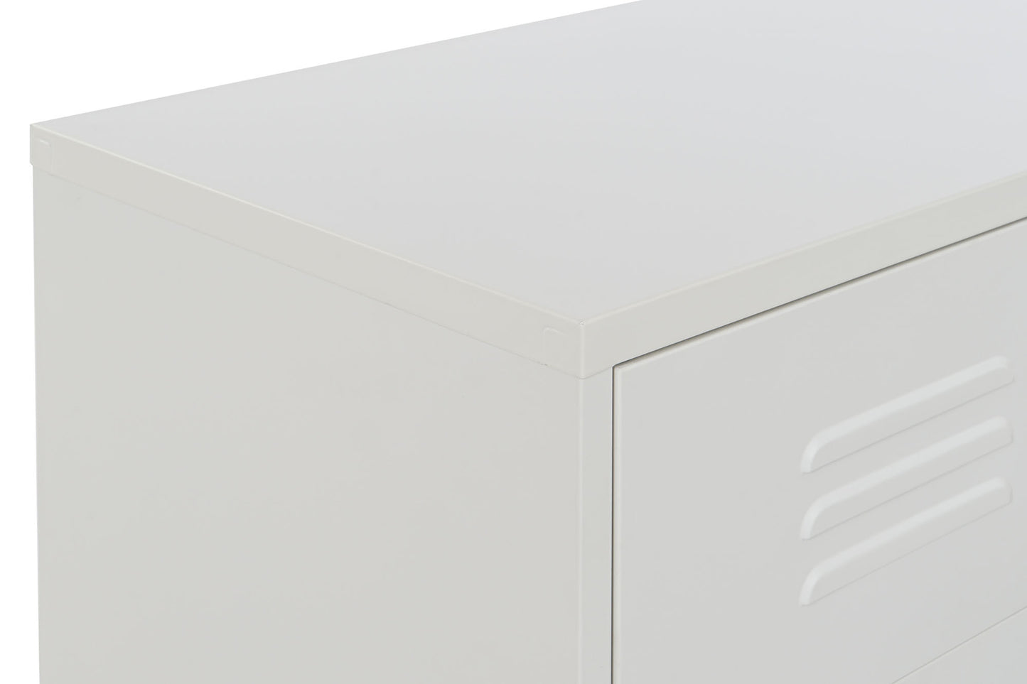 Cajonera metal 80*35*102cm 4 cajones taquilla blanco