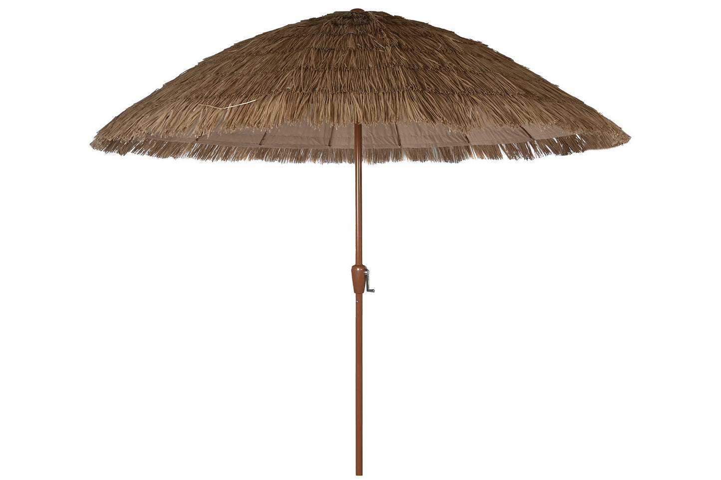 Parasol acero pe 250*250*245cm sintetico marron