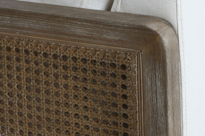 Sillón Ratán Poliéster Marrón 93x86x88 cm