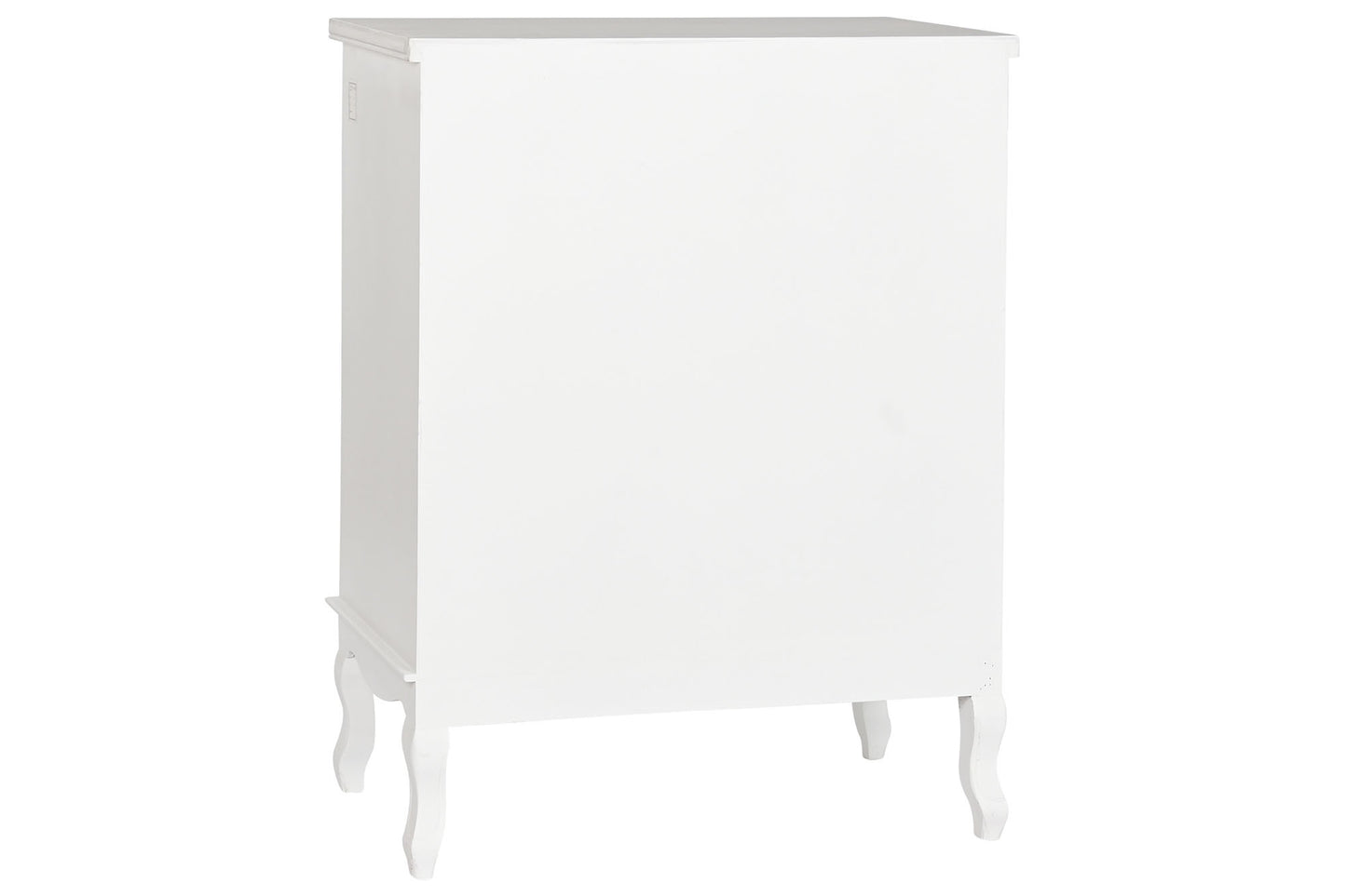 Comoda mdf madera 80*42*105cm blanco