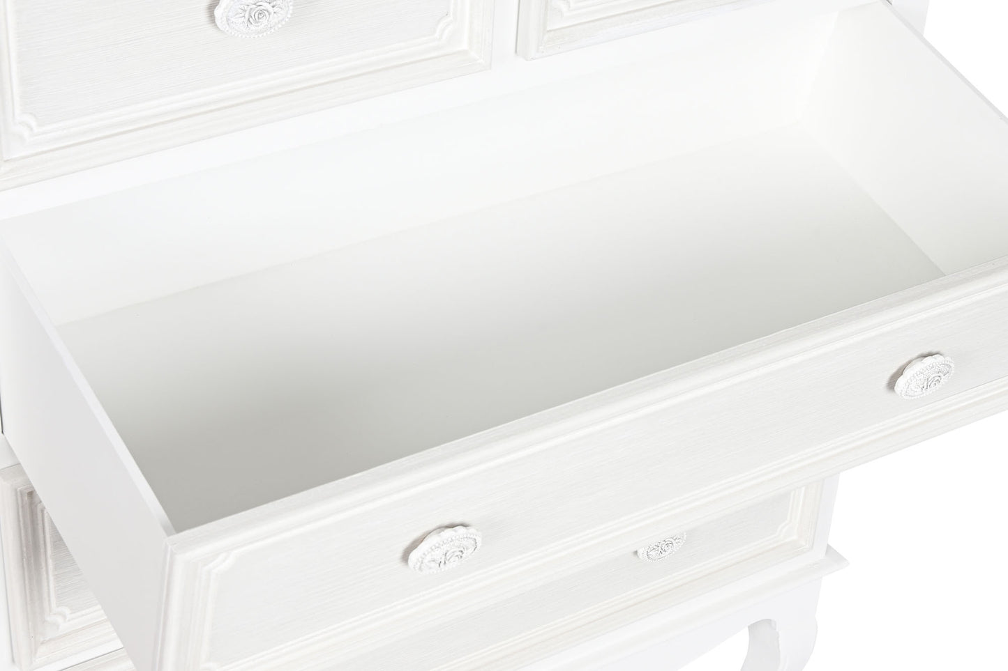 Comoda mdf madera 80*42*105cm blanco