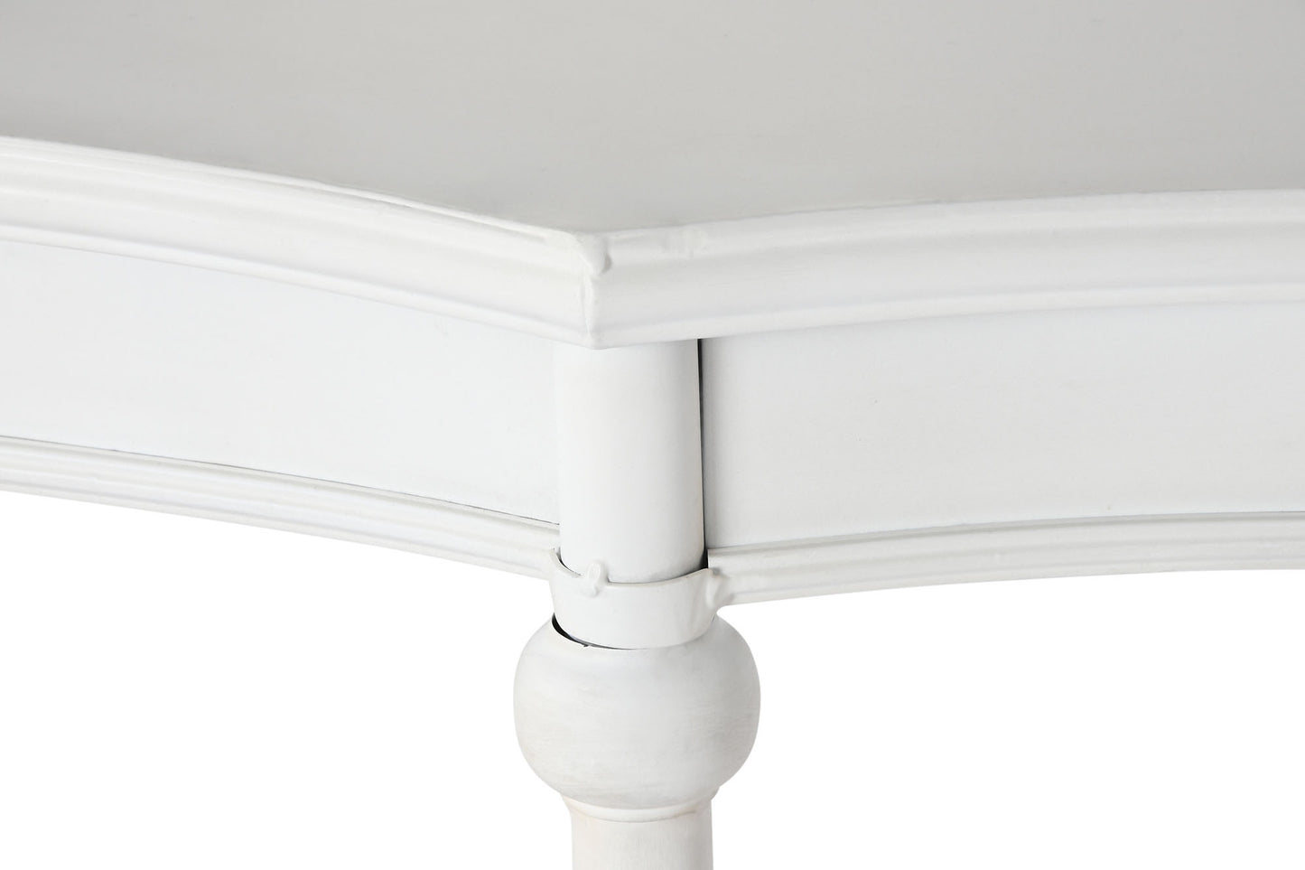 Consola metal 196*44*81cm blanco