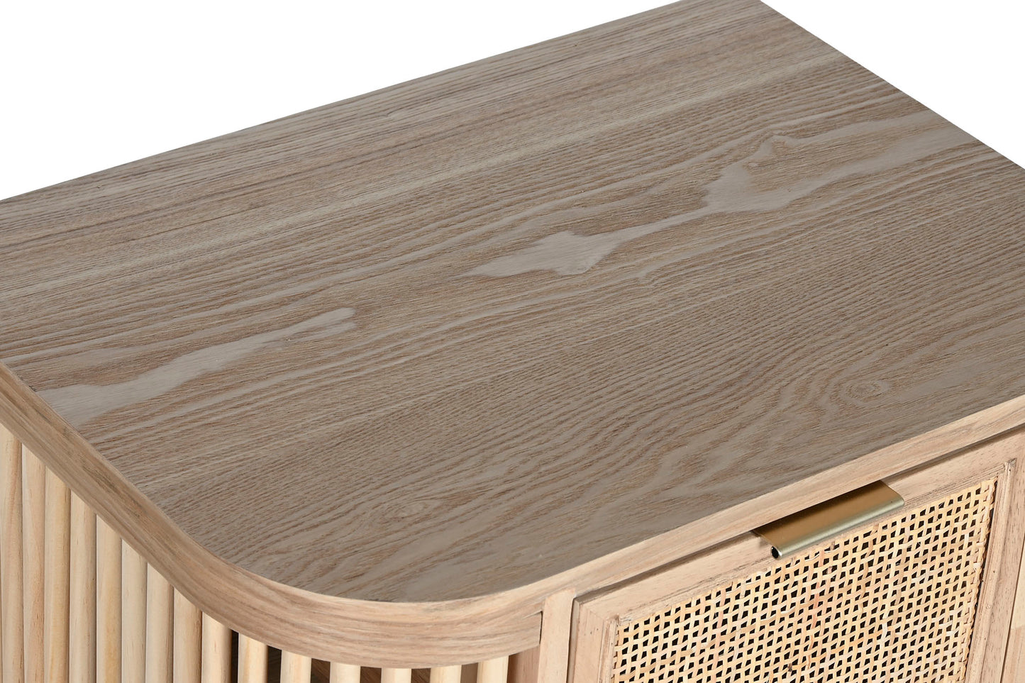 Cajonera abeto ratan 48*35*105cm natural