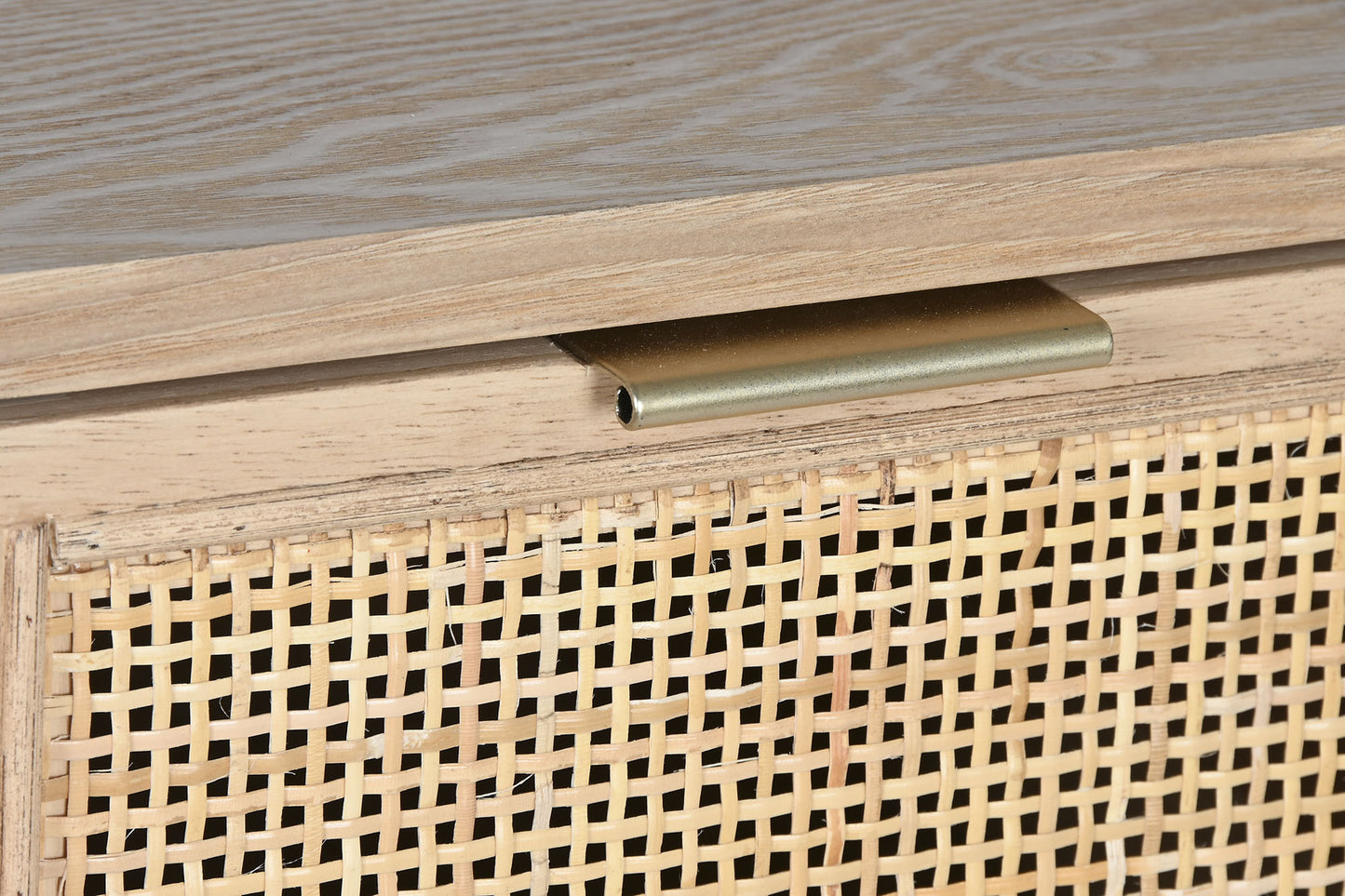 Cajonera abeto ratan 48*35*105cm natural