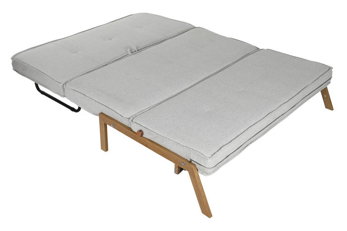 Sofá Cama de Metal y Poliéster 151 × 96 × 79 cm