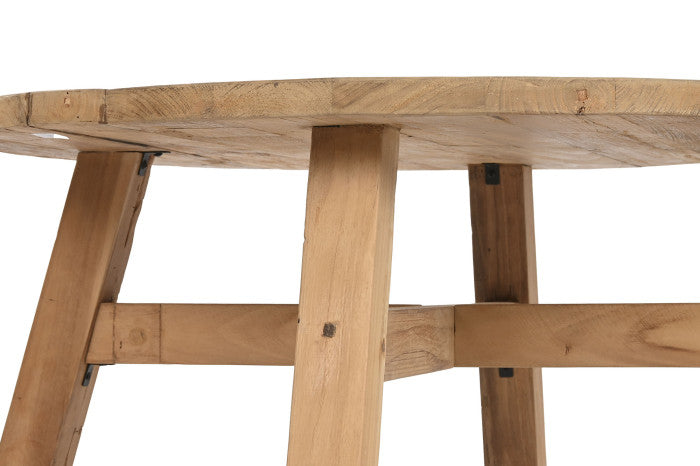 Mesita Auxiliar de Madera 90x90x40 cm