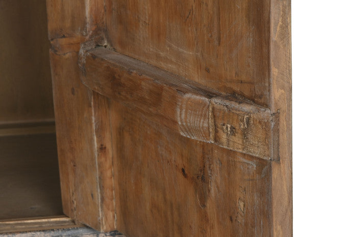 Armario de olmo macizo 100x50x200 cm – 2 puertas y 2 cajones