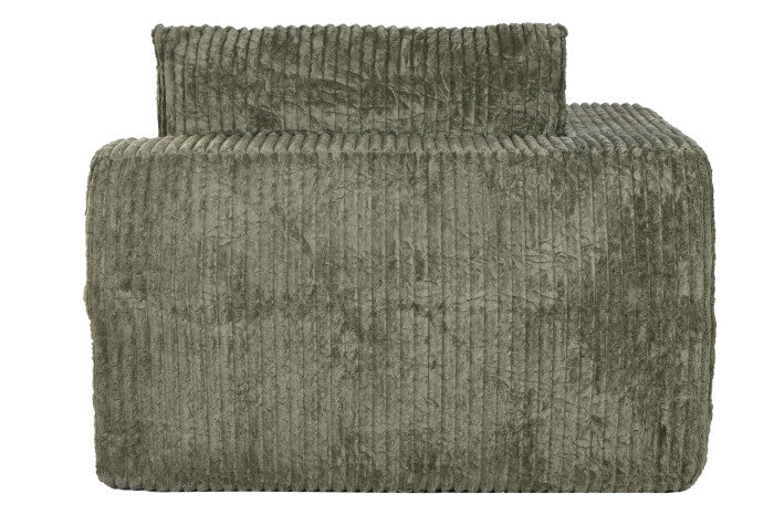 Sofá Poliéster 220x158x91 Modular Pana Verde