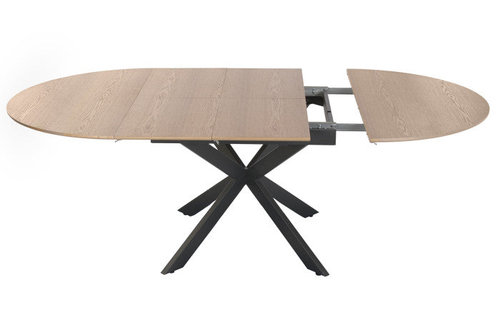 Mesa Comedor Metal MDF 120x120x75 – Extensible hasta 200 cm