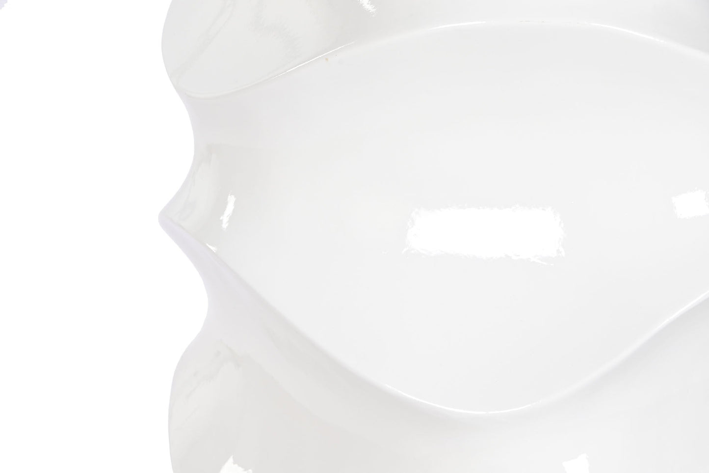 Macetero fibra vidrio 44*44*101cm ondas lacado