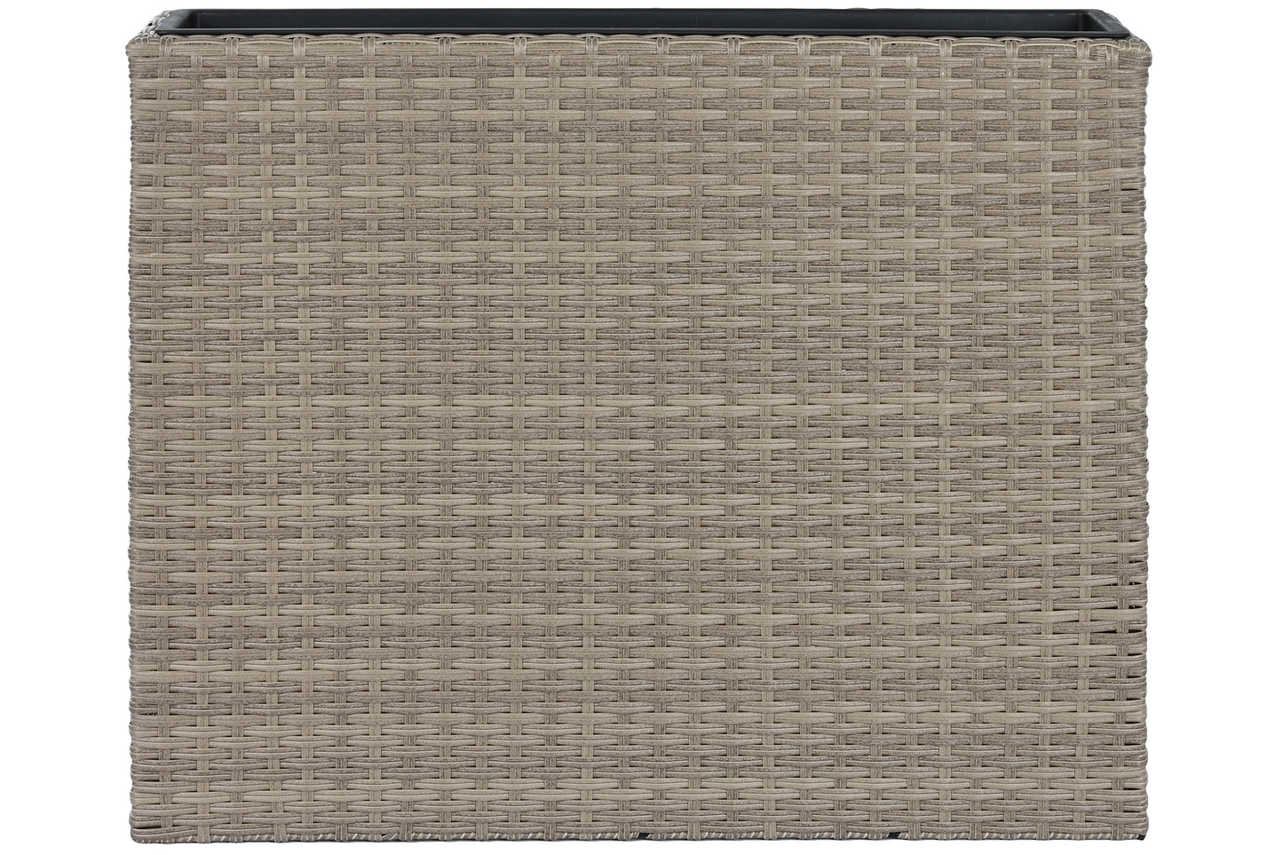 Macetero ratan sintetico pp 83*22*65cm jardinera