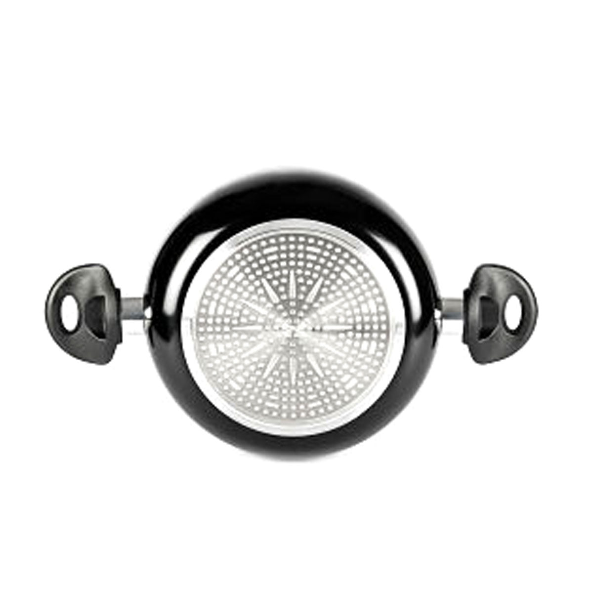 Olla aluminio inducción 24x12cm