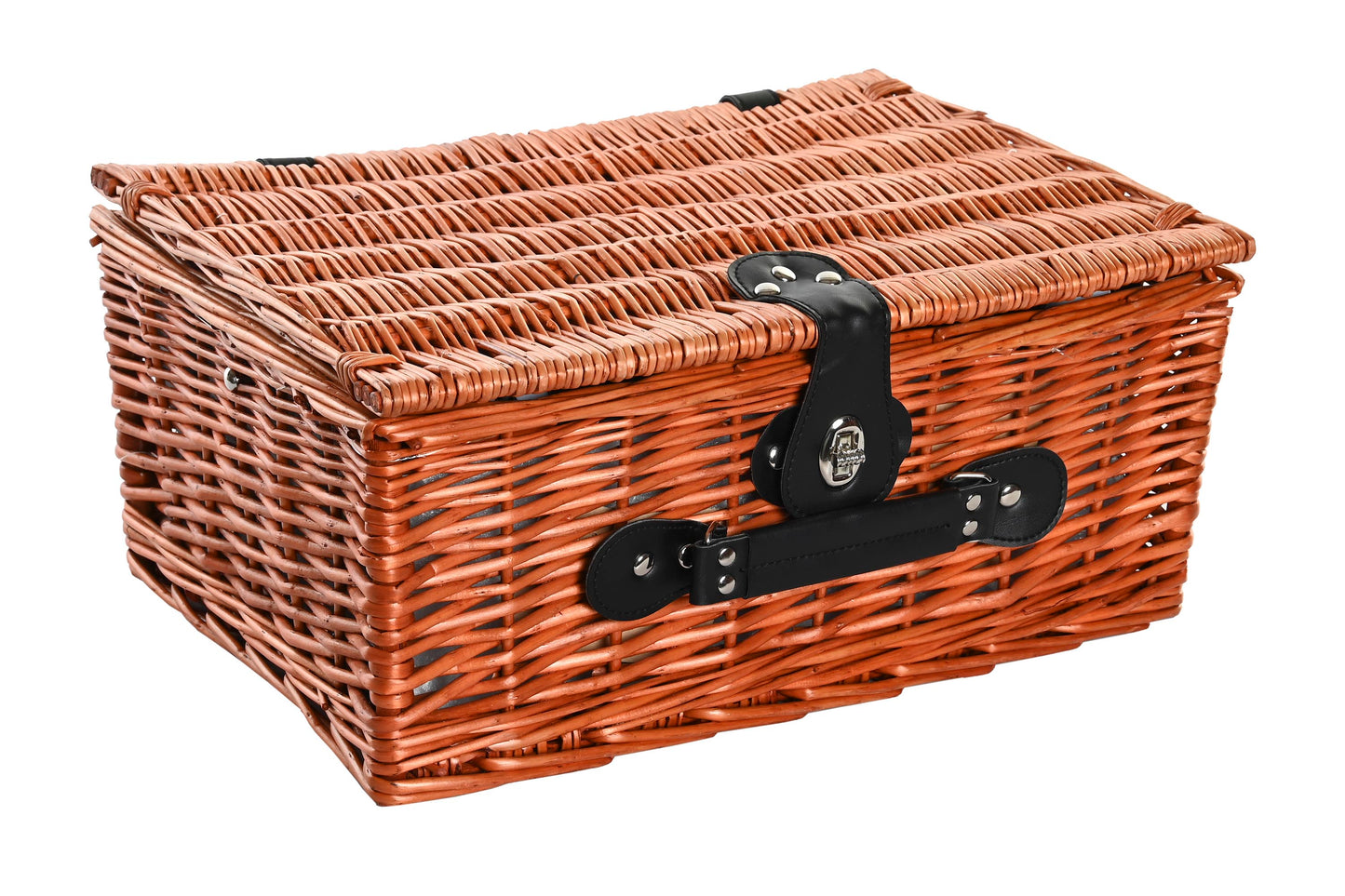 Cesta picnic set 16 mimbre 48*28*18cm