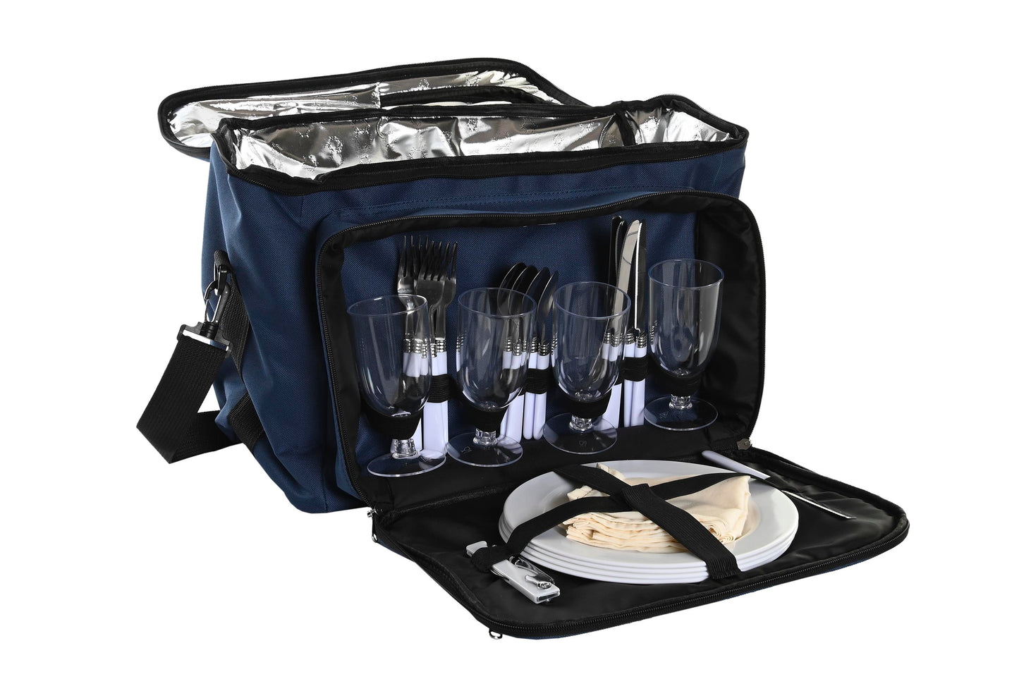 Bolsa picnic set 19 poliester 43*23*29cm