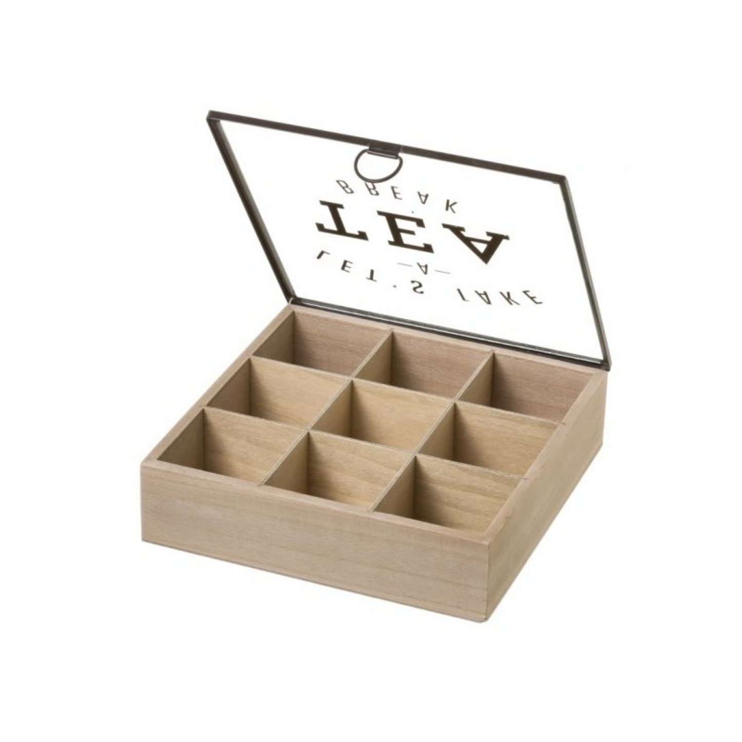 Caja de Té 24 x 24 x 6,50 cm