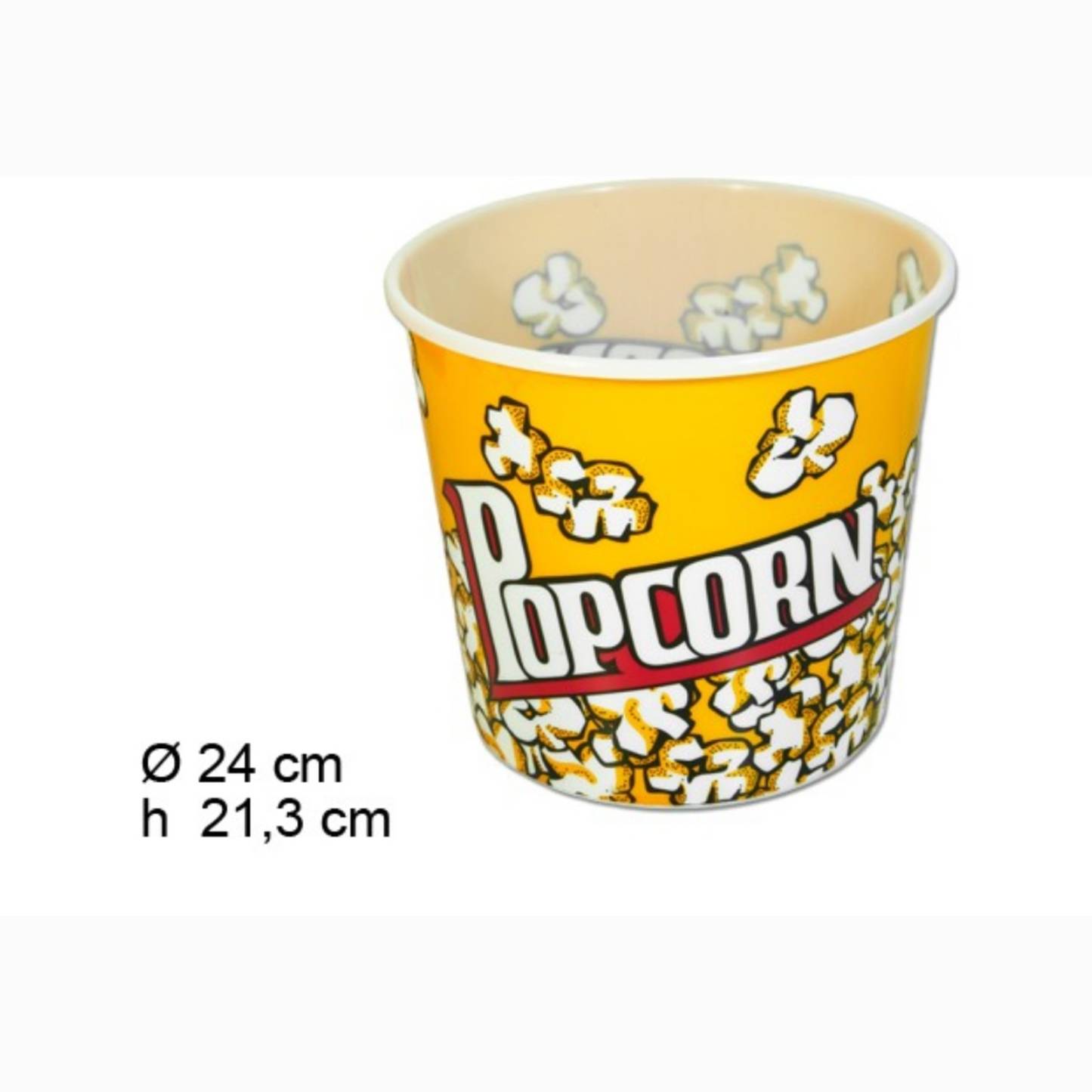 Cubo palomitas 24*21cm
