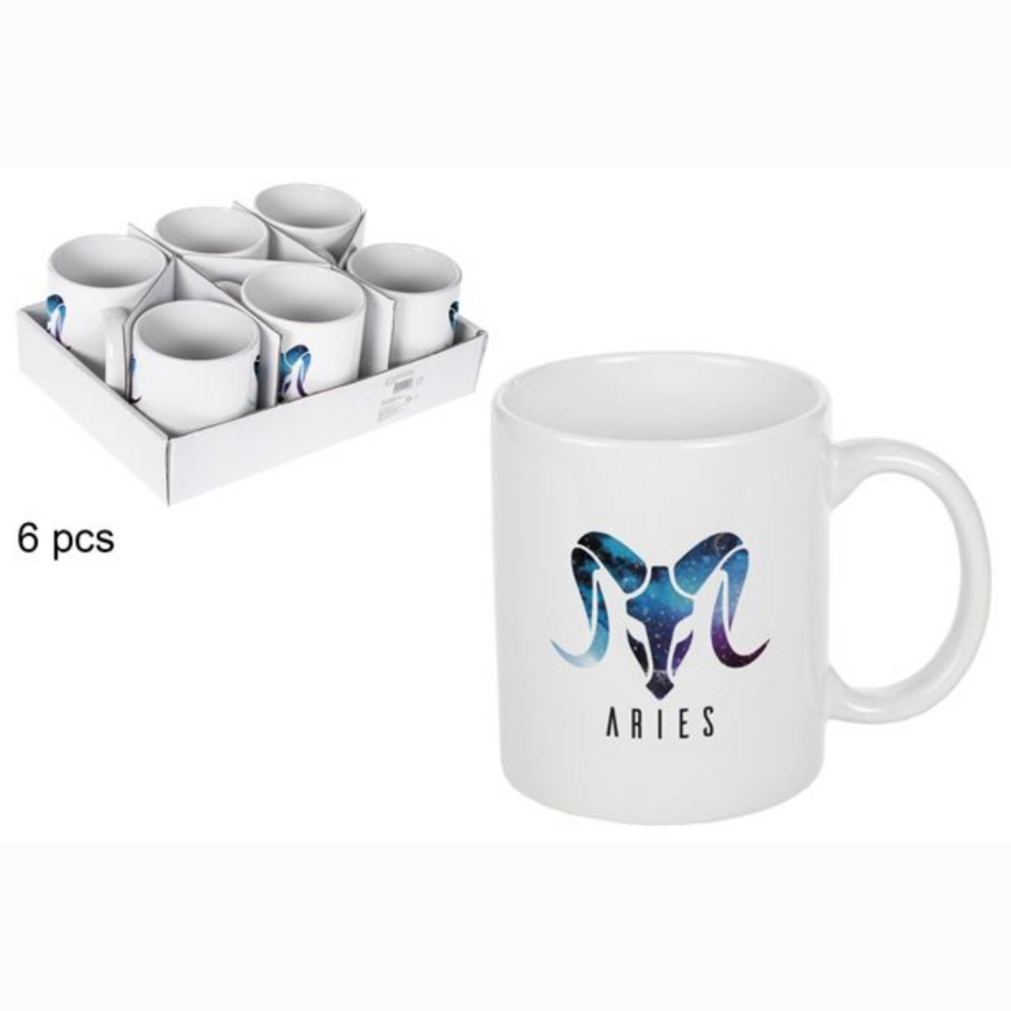 Taza blanca Sagitario