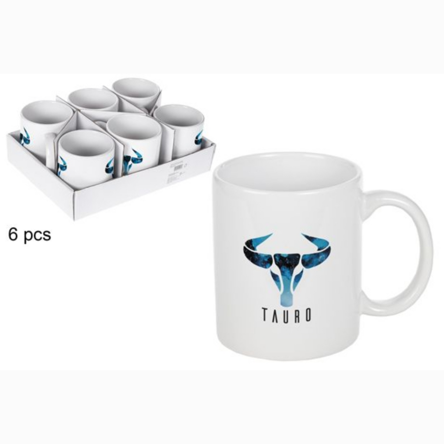 Taza blanca Sagitario