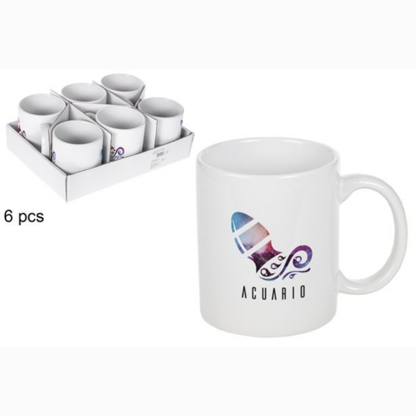 Taza blanca Sagitario