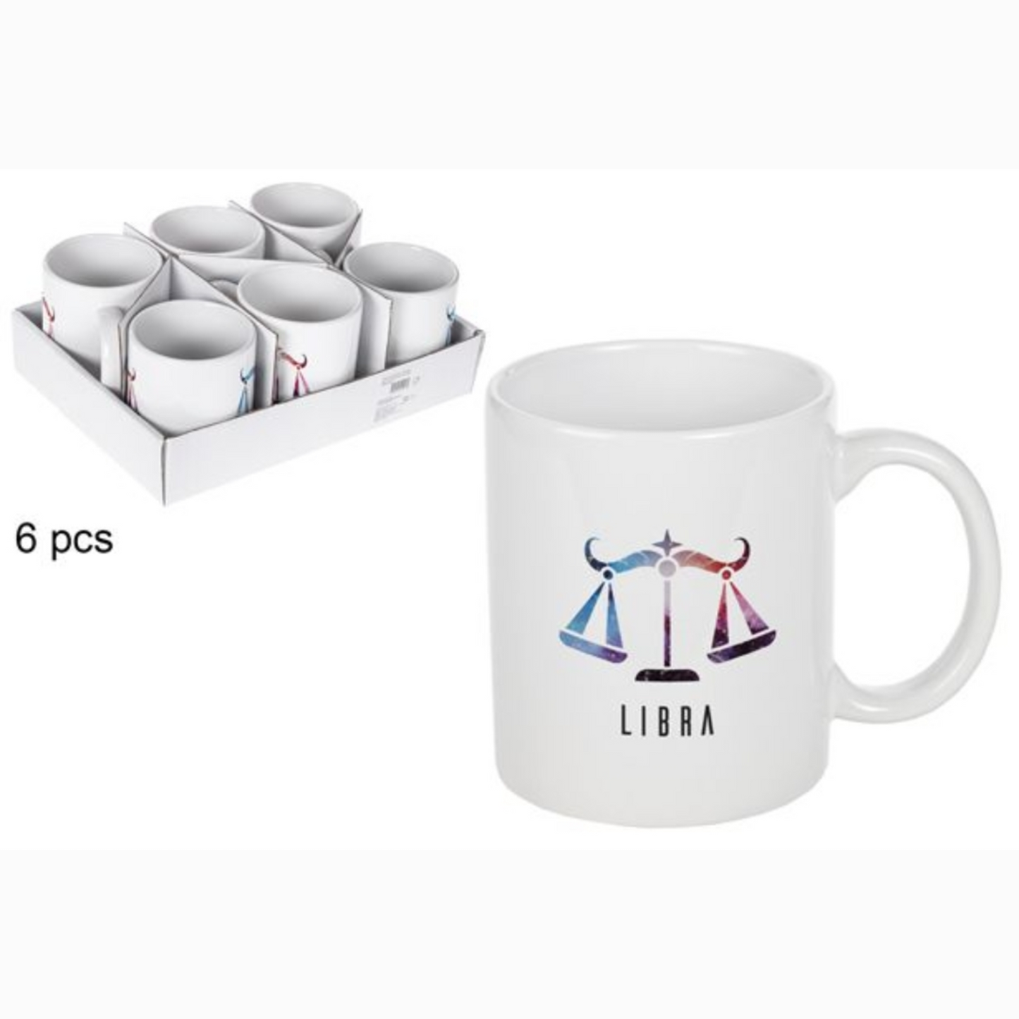 Taza blanca Sagitario