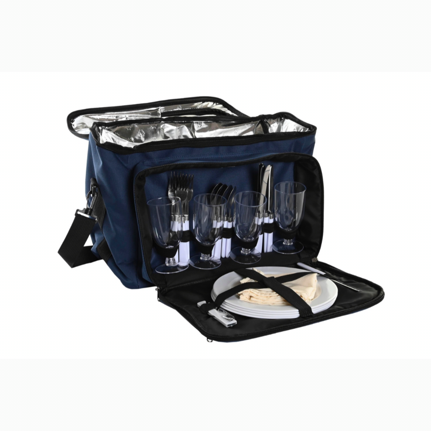 Bolsa picnic set 19 poliester 43*23*29cm