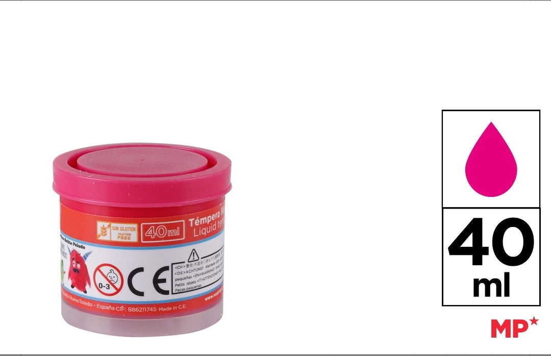 Témperas 40ml ( + colores )