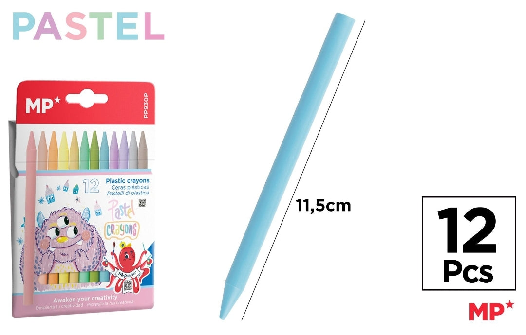 Cera pastel 12pcs