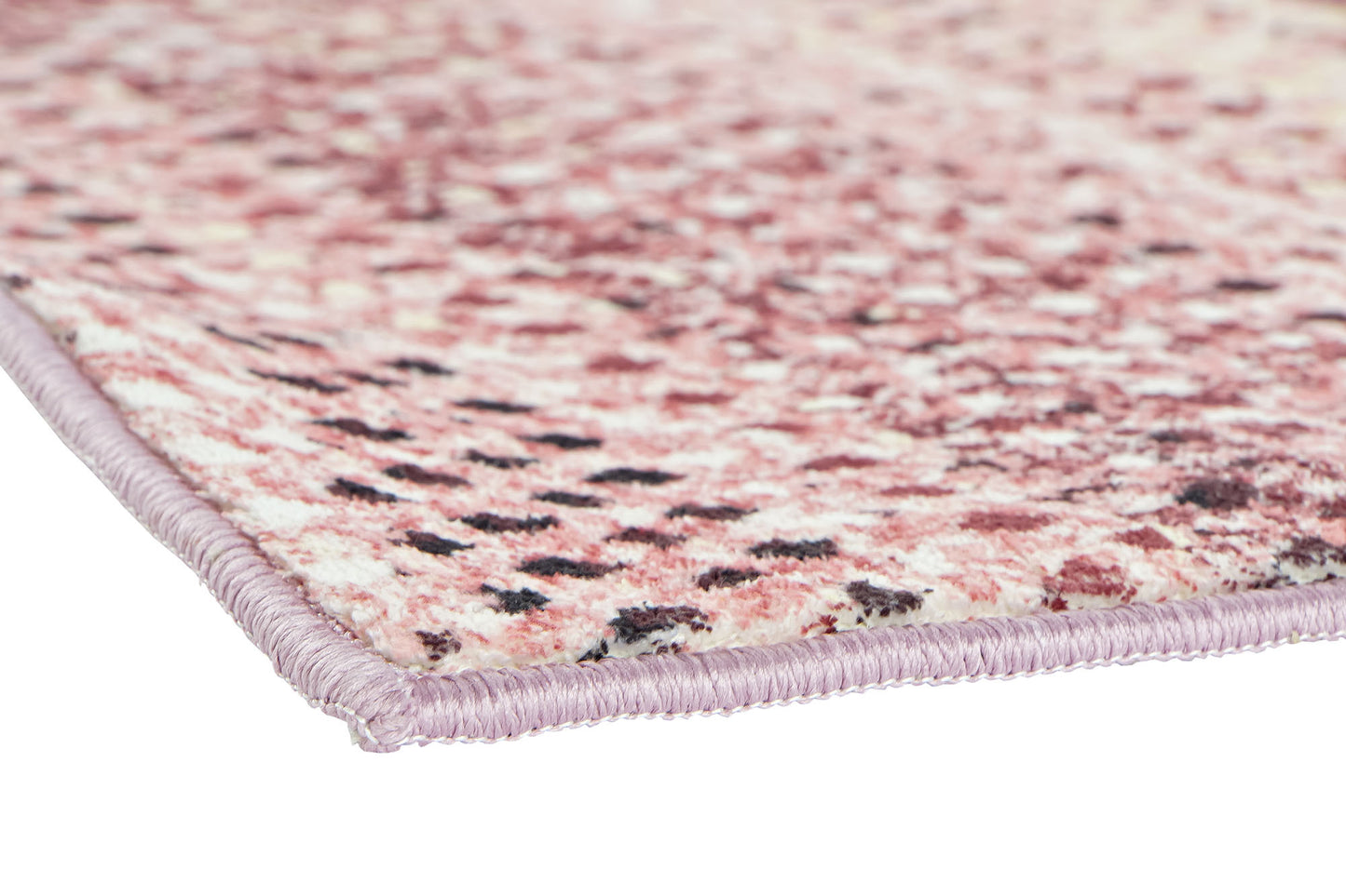 Alfombra poliester 200*290*0.7cm 600gsm rosa