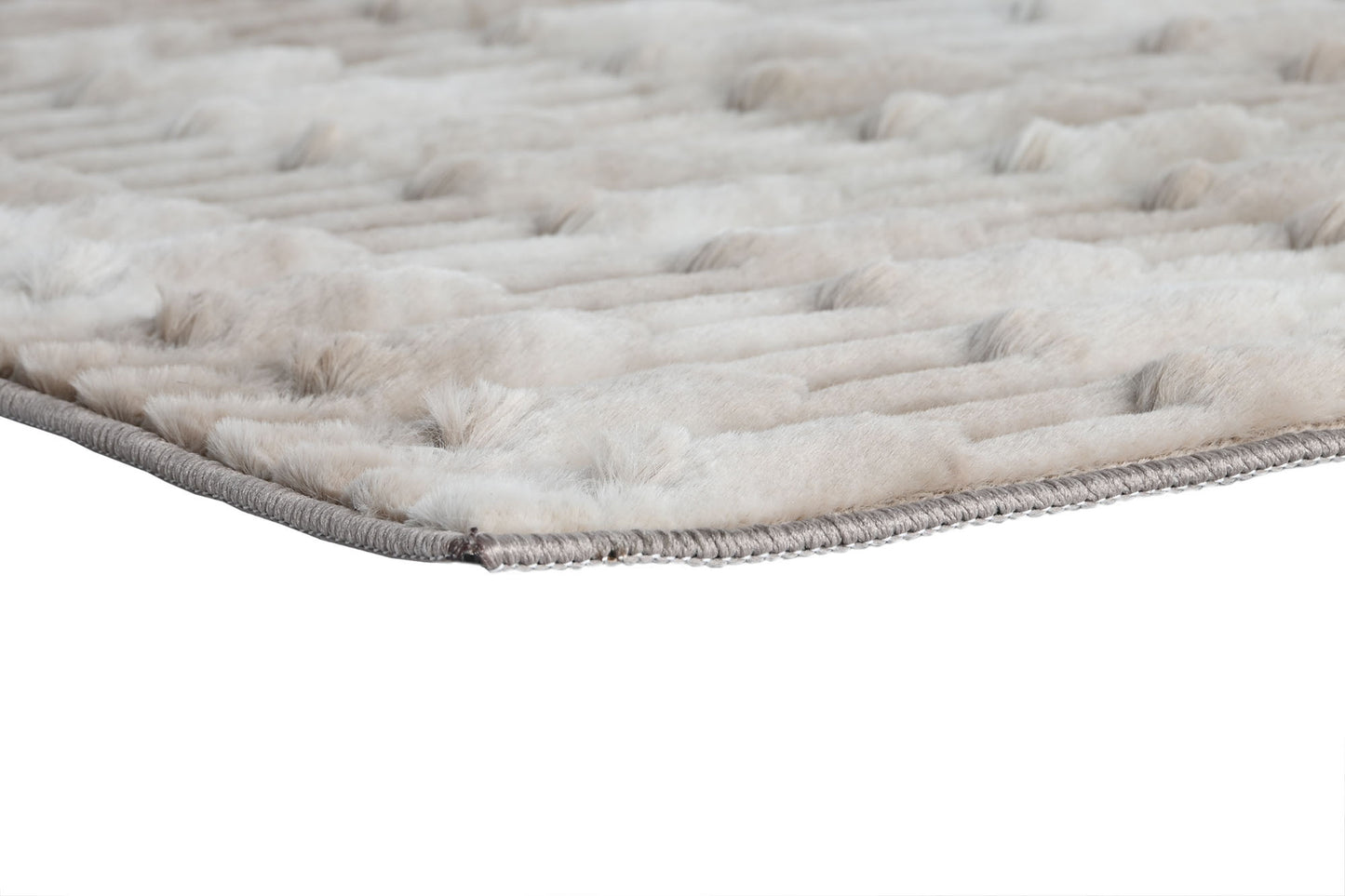 Alfombra poliester 200*140cm 500gsm beige
