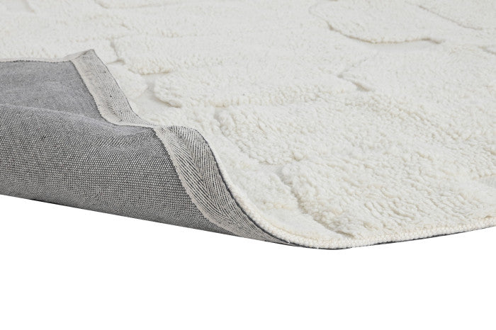 Alfombra lana algodón 300x200x1 2800 gsm relieve