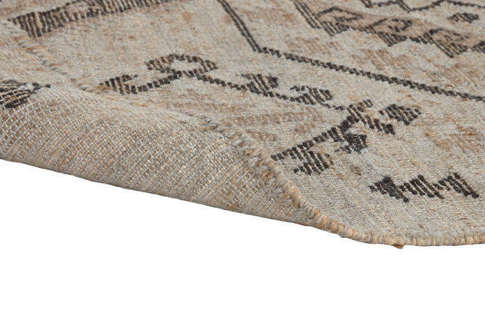 Alfombra yute algodón 300x200 1400 gsm kilim