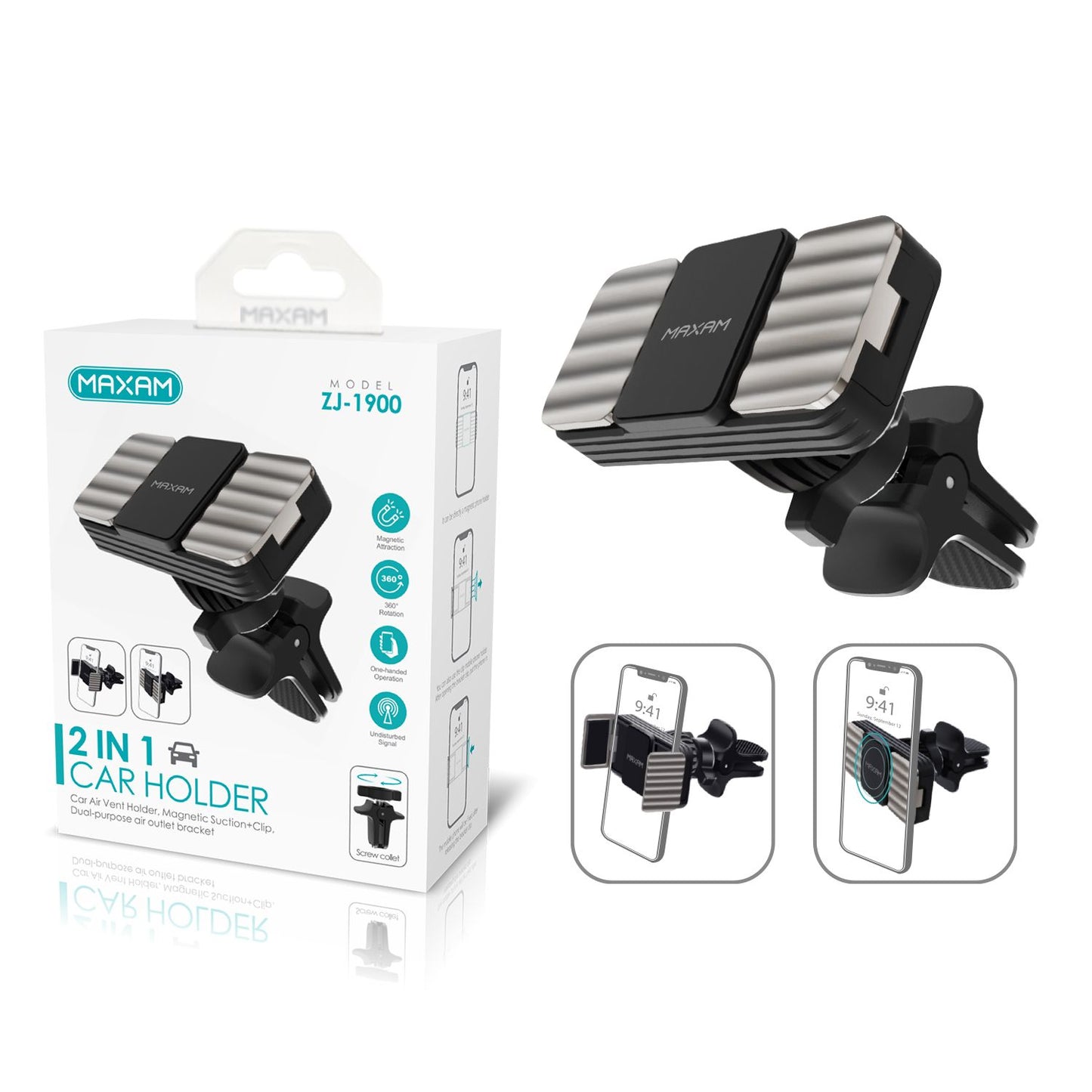 Soporte universal de movil y magnetico